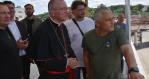 Cardinal Parolin’s Visit to Odessa: Cathedral and Grain Corridor Tour